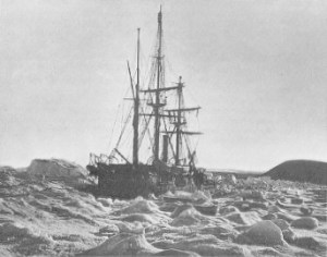 HMS Alert's 1875-76 expedition to the Arctic. Courtesy Wikimedia Commons.