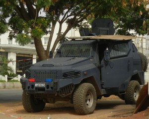 Military Presence in Maitama, Abuja (image credit: Stuart Elden)